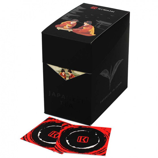 Подарочный набор 32 "Японки пьют чай" (Матча: Premium, Super Premium. Ходжича порошковый: Premium)