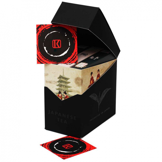 Подарочный набор №13 "Японки пьют чай" (Сенча Асамуши Exclusive, Коча Premium, Улун Exclusive)