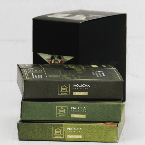 Подарочный набор №7 "Чаепитие" (Матча: Exclusive, Super Premium. Ходжича порошковый Exclusive)